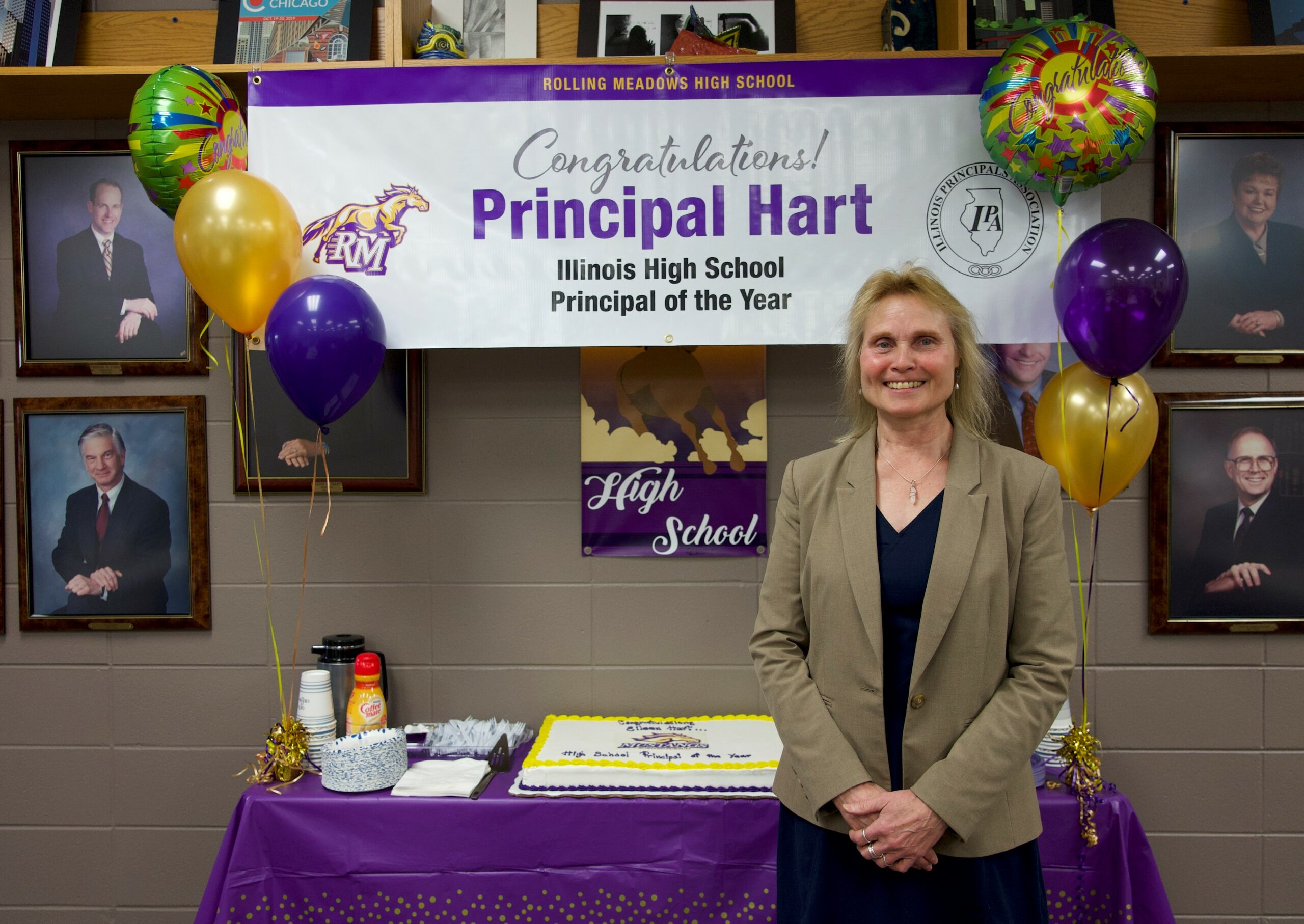 Rolling Meadows Principal Tops in the State