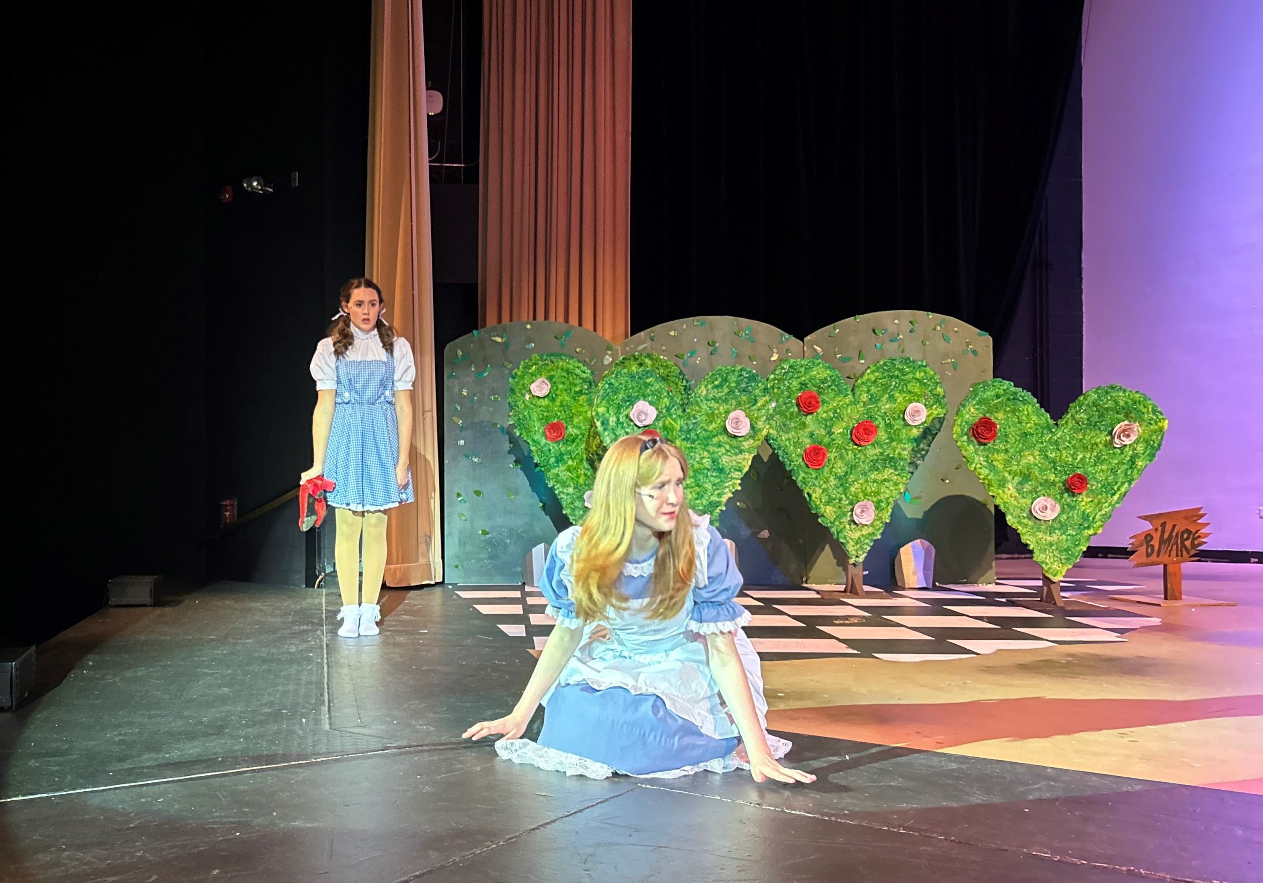Imagine This: Dorothy Meets Alice on Stage at Schaumburg High