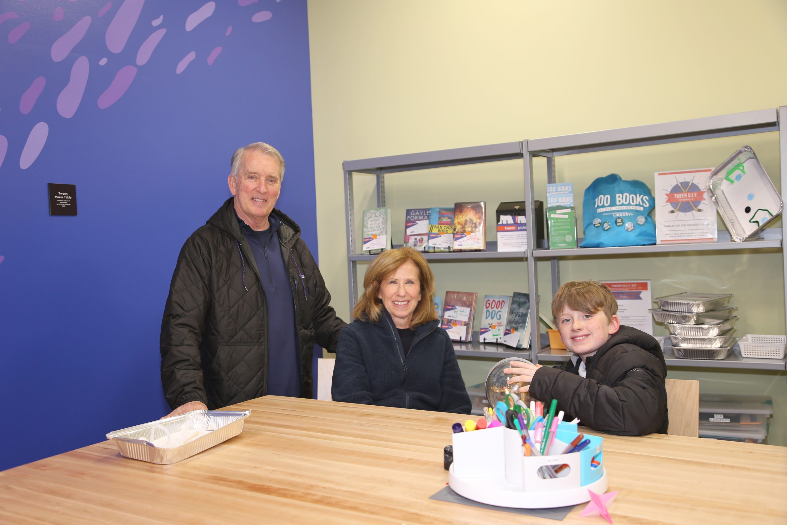 Family Donation Brings Tween Maker Space to Life