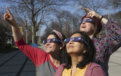 Strong Interest in Solar Eclipse Viewing Party