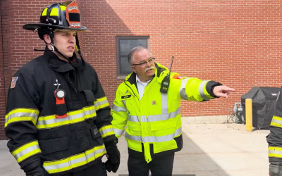 Fire Service Internship Brings Prospect Heights Chief Full Circle