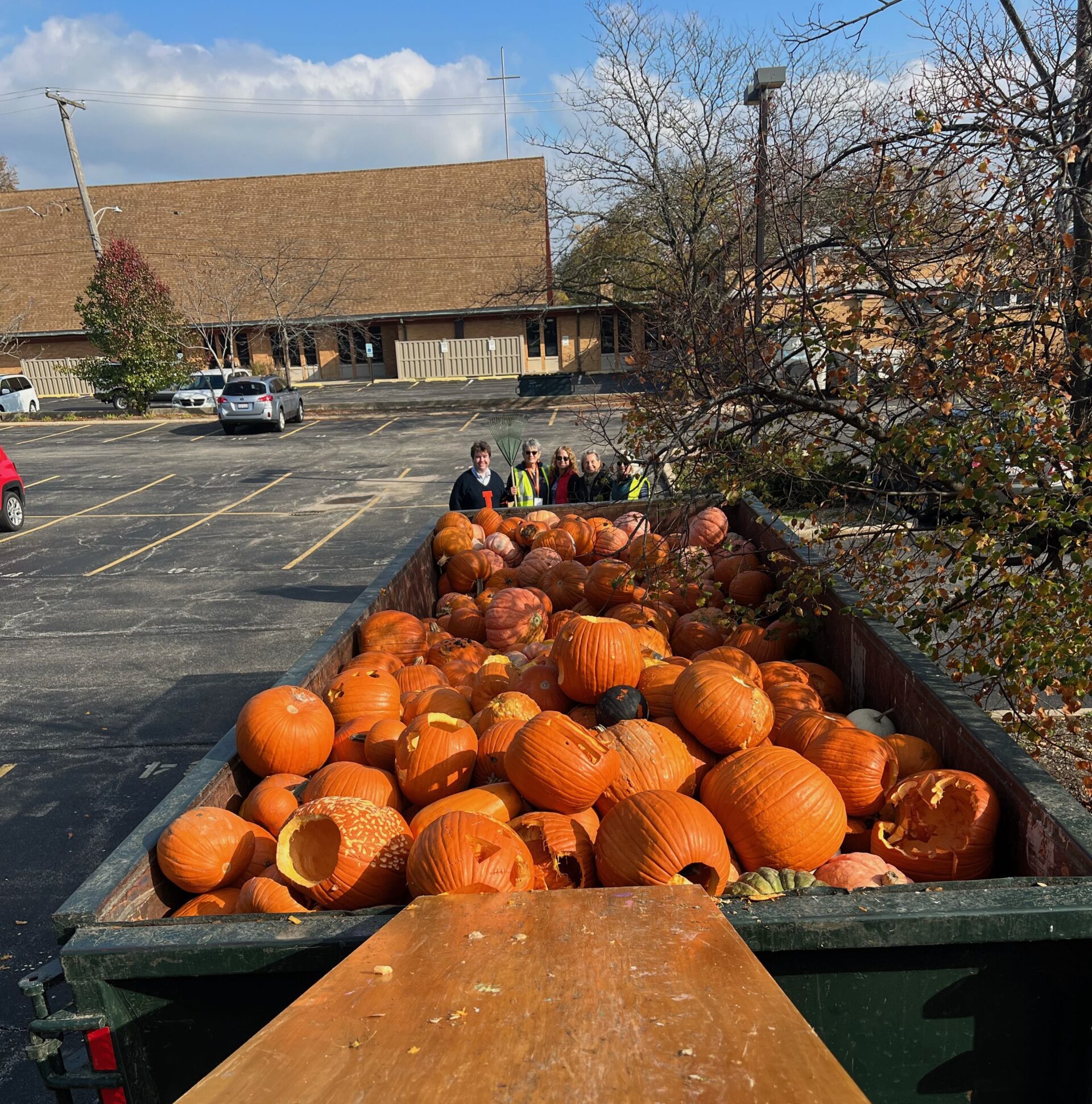 Annual Pumpkin Smash Helps Fight Climate Change