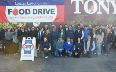 Lavelle Law Food Drive Fills Pantry Just in Time